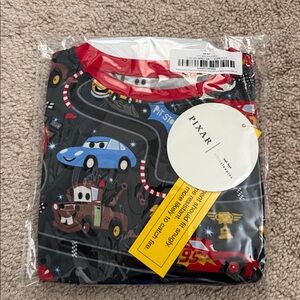 NIB-Little Sleepies Disney Pixar Piston Cup Pajama Set 3T